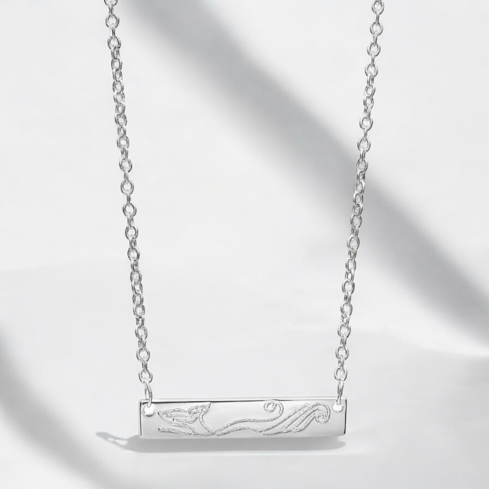 STERLING FOREVER Swimming Siren Pendant Necklace 925 Silver BRAND NEW - Picture 4 of 6